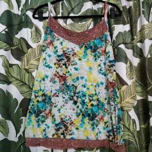 Women's Floral Print Tank